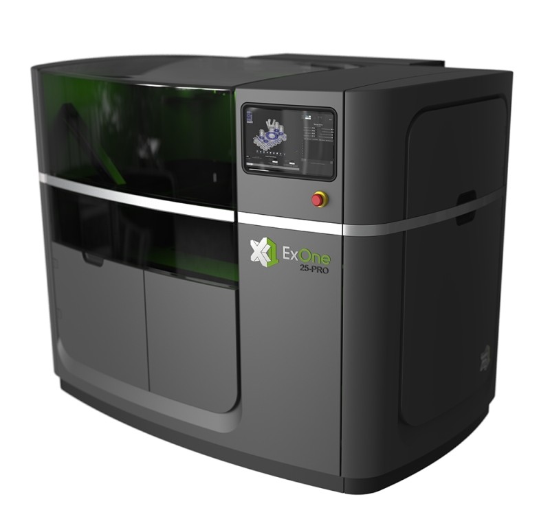 ExOne展示了新的X1 25PRO金属打印系统